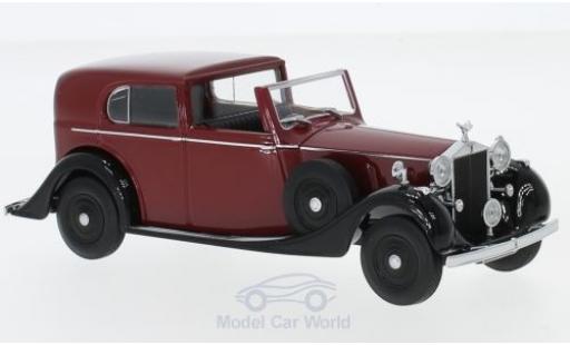 Rolls Royce Phantom 1/43 Oxford III Sedanca de Ville Mulliner rojo/negro RHD coche miniatura