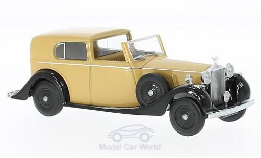 Rolls Royce Phantom 1/43 Oxford III Sedanca de Ville Mulliner marron/negro RHD coche miniatura