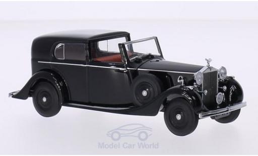 Rolls Royce Phantom 1/43 Oxford III Sedanca de Ville Mulliner negro RHD coche miniatura