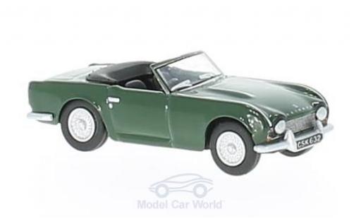 Triumph TR4 1/76 Oxford verde coche miniatura