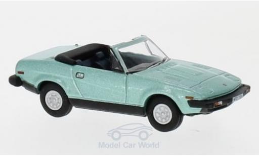 Triumph TR7 1/76 Oxford Convertible metalico t&uuml;rkis coche miniatura