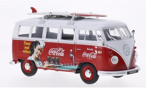 Coche miniatura Volkswagen T1 1/24 Oxford Bus Coca-Cola avec Surfboard Volkswagen T1 1/24 Oxford Bus Coca-Cola avec Surfboard coche miniatura