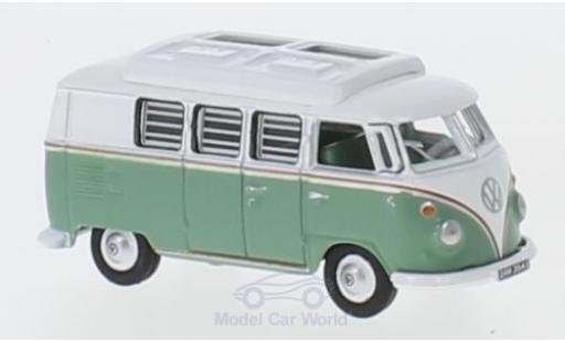 Coche miniatura Volkswagen T1 A 1/76 Oxford Camper türkis/blanco Volkswagen T1 A 1/76 Oxford Camper türkis/blanco coche miniatura