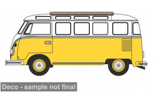 Coche miniatura Volkswagen T1 1/76 Oxford Samba Bus gelb 1:76 Volkswagen T1 1/76 Oxford Samba Bus gelb 1:76 coche miniatura