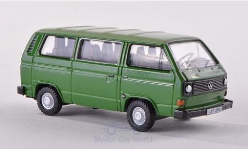 Coche miniatura Volkswagen T2 B 1/76 Oxford Bus verde/verde Volkswagen T2 B 1/76 Oxford Bus verde/verde coche miniatura