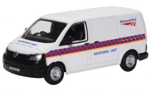 Volkswagen T5 1/76 Oxford Kasten RHD Network Rail coche miniatura