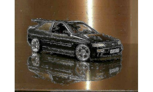 Ford Escort Cosworth 1/18 Ut Models rs tuning coche miniatura