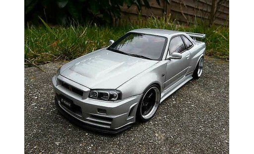 Nissan Skyline R34 GTR 1/18 Autoart nismo z-tune tuning coche miniatura