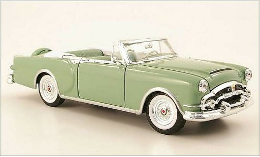 Packard Caribbean Base 1/24 Welly verde 1953 coche miniatura