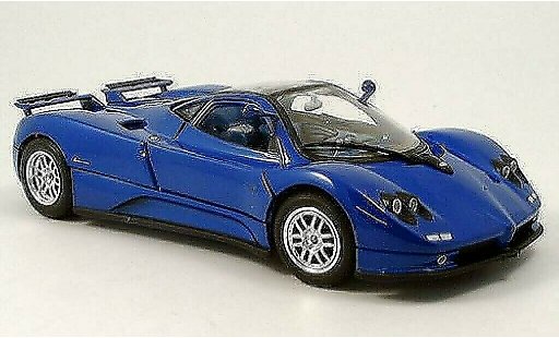 Pagani Zonda C12 1/18 Motormax azul 2004 coche miniatura