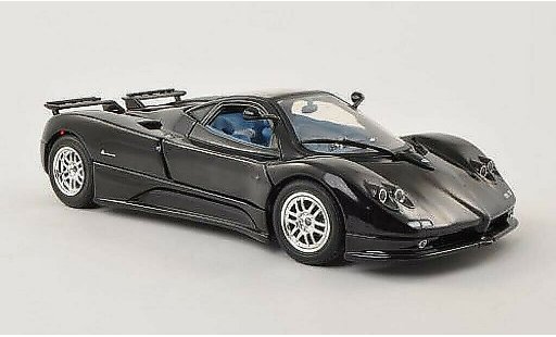 Pagani Zonda C12 1/18 Motormax negro 2004 coche miniatura