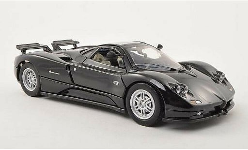 Pagani Zonda C12 1/24 Motormax negro coche miniatura