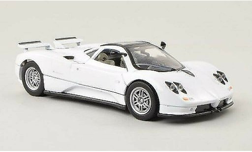 Pagani Zonda C12 1/24 Motormax blanco coche miniatura