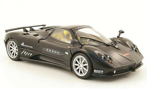 Pagani Zonda F 1/24 Motormax Nurburgring negro coche miniatura