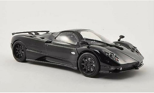 Pagani Zonda F 1/24 Motormax negro/carbon coche miniatura