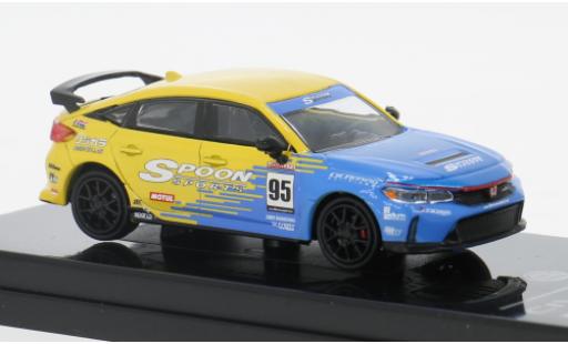 Coche miniatura Honda Civic 1/64 Para64 Type R FL5 blau/gelb 2023 1:64 Honda Civic 1/64 Para64 Type R FL5 blau/gelb 2023 1:64 coche miniatura