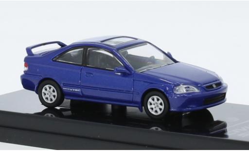 Coche miniatura Honda Civic 1/64 Para64 Si metallise azul 1999 Honda Civic 1/64 Para64 Si metallise azul 1999 coche miniatura