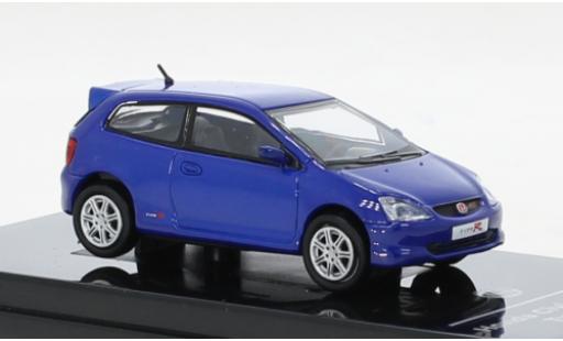 Coche miniatura Honda Civic 1/64 Para64 Type R (EP3) azul 2001 Honda Civic 1/64 Para64 Type R (EP3) azul 2001 coche miniatura