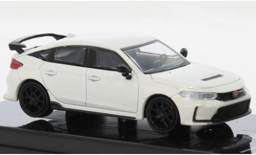 Coche miniatura Honda Civic 1/64 Para64 Type R (FL5) blanche 2023 Honda Civic 1/64 Para64 Type R (FL5) blanche 2023 coche miniatura