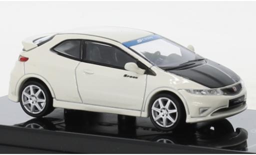 Coche miniatura Honda Civic 1/64 Para64 Type R (FN2) blanche/negro 2007 Honda Civic 1/64 Para64 Type R (FN2) blanche/negro 2007 coche miniatura