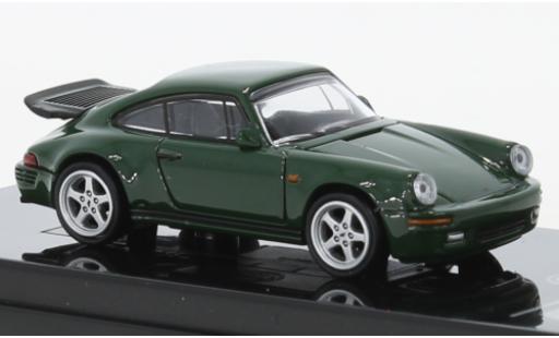 Coche miniatura Ruf CTR 1/64 Para64 Porsche 911 verde 1987 Ruf CTR 1/64 Para64 Porsche 911 verde 1987 coche miniatura