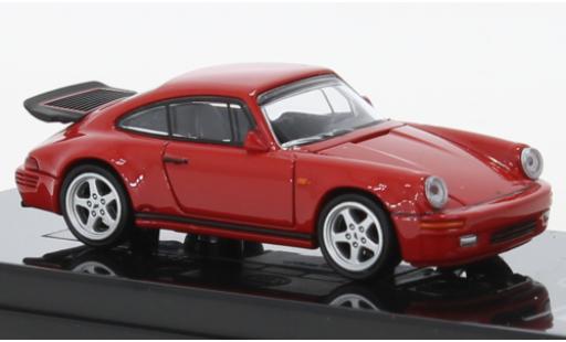 Coche miniatura Ruf CTR 1/64 Para64 Porsche 911 rojo 1987 Ruf CTR 1/64 Para64 Porsche 911 rojo 1987 coche miniatura