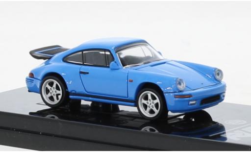 Coche miniatura Ruf CTR 1/64 Para64 Porsche RUF azul 1987 Ruf CTR 1/64 Para64 Porsche RUF azul 1987 coche miniatura
