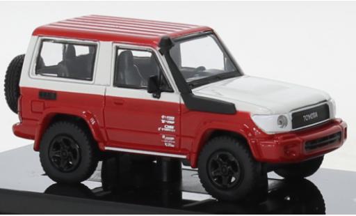 Coche miniatura Toyota Land Cruiser 1/64 Para64 71 SWB rouge/blanche 2014 Toyota Land Cruiser 1/64 Para64 71 SWB rouge/blanche 2014 coche miniatura