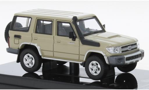Coche miniatura Toyota Land Cruiser 1/64 Para64 76 beige 2014 Toyota Land Cruiser 1/64 Para64 76 beige 2014 coche miniatura
