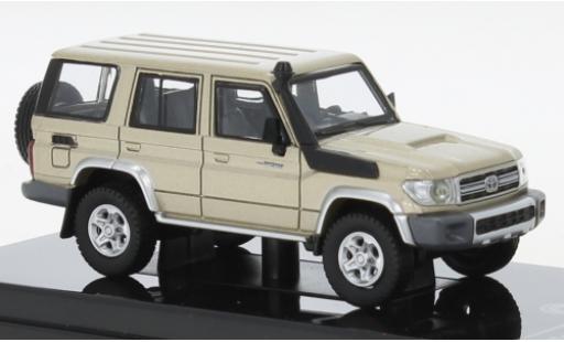 Coche miniatura Toyota Land Cruiser 1/64 Para64 76 metallise beige 2014 Toyota Land Cruiser 1/64 Para64 76 metallise beige 2014 coche miniatura