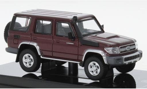 Coche miniatura Toyota Land Cruiser 1/64 Para64 76 metallise rojo 2014 Toyota Land Cruiser 1/64 Para64 76 metallise rojo 2014 coche miniatura
