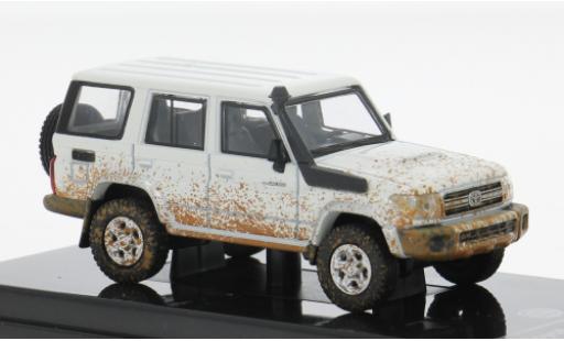 Coche miniatura Toyota Land Cruiser 1/64 Para64 LC76 weiss 2014 1:64 Toyota Land Cruiser 1/64 Para64 LC76 weiss 2014 1:64 coche miniatura