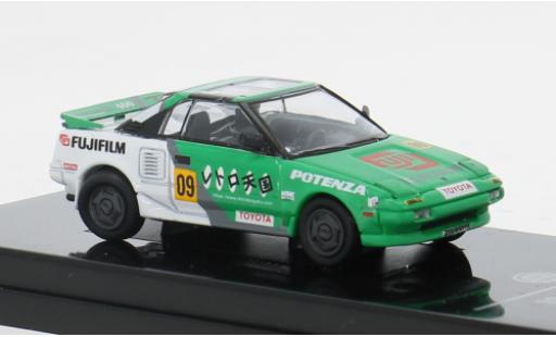 Coche miniatura Toyota MR 1/64 Para64 2 MK1 1985 FujiFilm #9 1:64 Toyota MR 1/64 Para64 2 MK1 1985 FujiFilm #9 1:64 coche miniatura