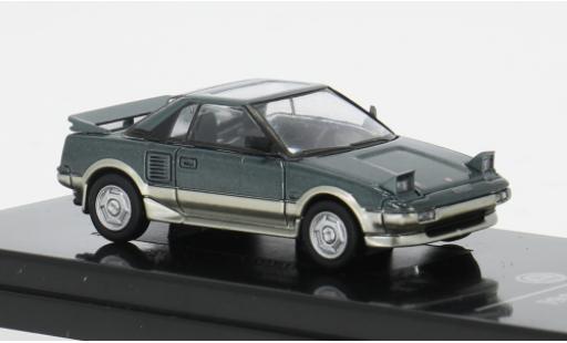 Coche miniatura Toyota MR 1/64 Para64 2 MK1 grün/gold 1985 1:64 Toyota MR 1/64 Para64 2 MK1 grün/gold 1985 1:64 coche miniatura