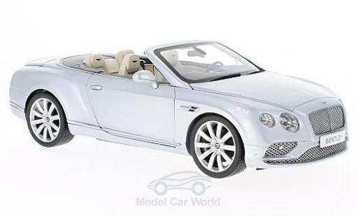 Coche miniatura Bentley Continental T 1/18 Paragon GT Convertible gris 2016 Bentley Continental T 1/18 Paragon GT Convertible gris 2016 coche miniatura