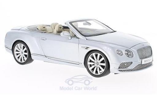 Coche miniatura Bentley Continental T 1/18 Paragon GT Convertible gris RHD 2016 Bentley Continental T 1/18 Paragon GT Convertible gris RHD 2016 coche miniatura