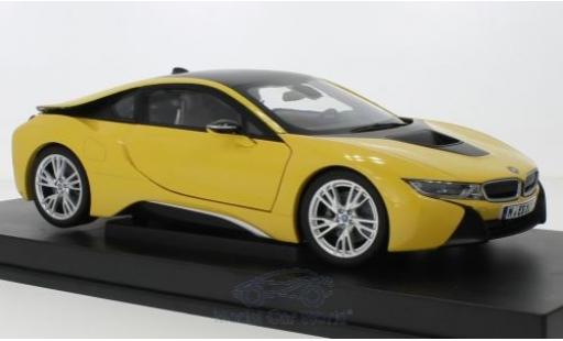 Bmw i8 1/18 Paragon amarillo coche miniatura