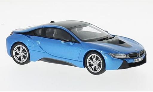 Coche miniatura Bmw i8 1/18 Paragon metalico azul/gris Bmw i8 1/18 Paragon metalico azul/gris coche miniatura