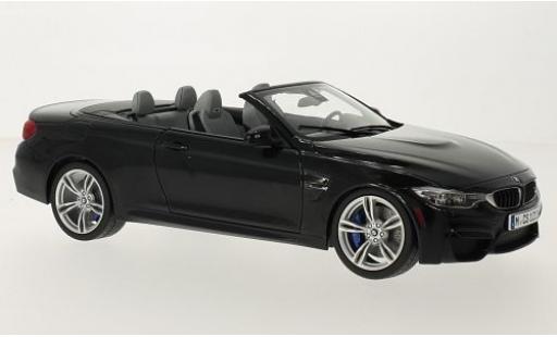 Coche miniatura Bmw M4 1/18 Paragon (F83) Cabriolet negro Bmw M4 1/18 Paragon (F83) Cabriolet negro coche miniatura