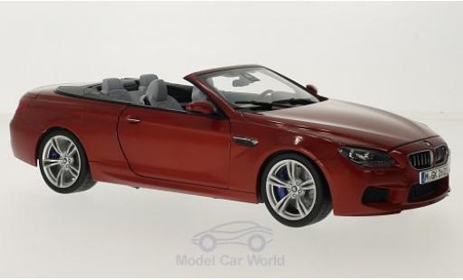 Coche miniatura Bmw M6 F12 1/18 Paragon Cabriolet (F12) metalico naranja Bmw M6 F12 1/18 Paragon Cabriolet (F12) metalico naranja coche miniatura