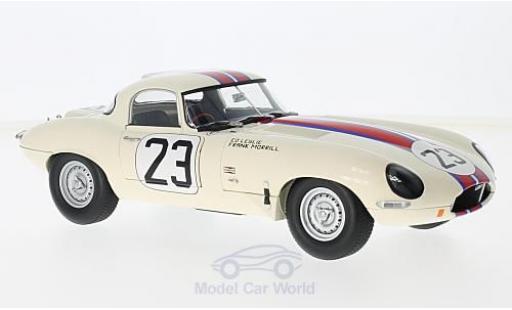 Coche miniatura Jaguar E-Type 1/18 Paragon Lightweight No.23 Kjell Qvalle (USA) Sebring 1963 E.Leslie/F.Morrill Jaguar E-Type 1/18 Paragon Lightweight No.23 Kjell Qvalle (USA) Sebring 1963 E.Leslie/F.Morrill coche miniatura