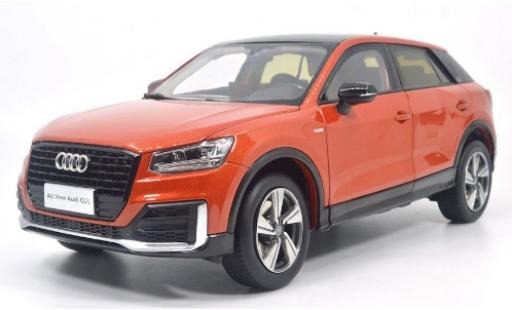 Audi Q2 1/18 Paudi L metalico naranja 2018 coche miniatura