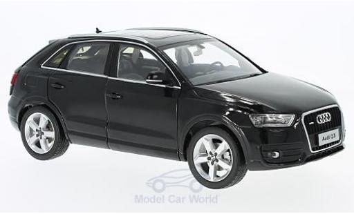 Audi Q3 1/18 Paudi negro 2014 coche miniatura