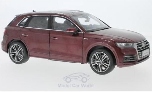 Audi Q5 1/18 Paudi L metalico rojo 2018 coche miniatura