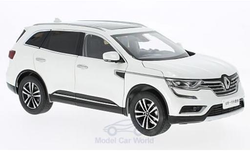 Renault Koleos 1/18 Paudi blanco 2016 ohne Vitrine coche miniatura