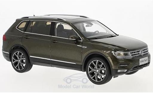 Volkswagen Tiguan 1/18 Paudi L metalico marron 2017 coche miniatura