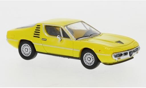 Coche miniatura Alfa Romeo Montreal 1/87 PCX87 amarillo 1970 Alfa Romeo Montreal 1/87 PCX87 amarillo 1970 coche miniatura