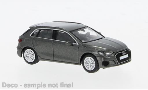 Coche miniatura Audi A3 1/87 PCX87 (8Y) metallise grau 2022 1:87 Audi A3 1/87 PCX87 (8Y) metallise grau 2022 1:87 coche miniatura