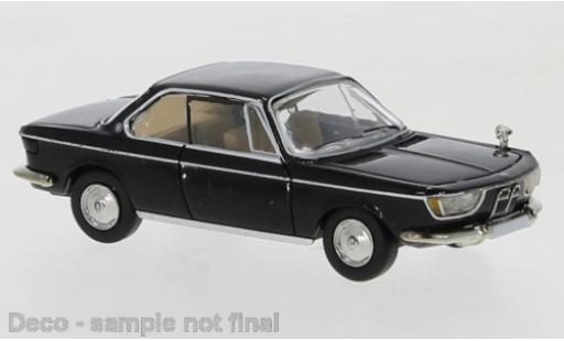Bmw 2000 1/87 PCX87 CS negro 1965 coche miniatura