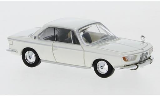 Bmw 2000 1/87 PCX87 CS blanco 1965 coche miniatura